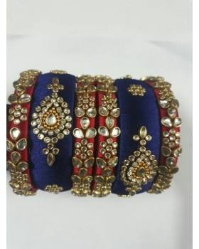 Bangle Set - Navy Blue